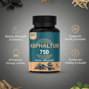 Best Shilajit Tablets in India | NMP Asphaltum 750
